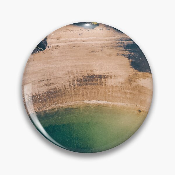 Item preview, Aerial View of Broadsands Beach – Hidden Cove in Devon, UK designed and sold by Droneratravels.