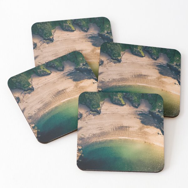 Item preview, Aerial View of Broadsands Beach – Hidden Cove in Devon, UK designed and sold by Droneratravels.