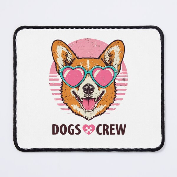 Item preview, Dogs Crew – Cool Cartoon Dog Squad Design for Pet Lovers designed and sold by Colorful-Garden.