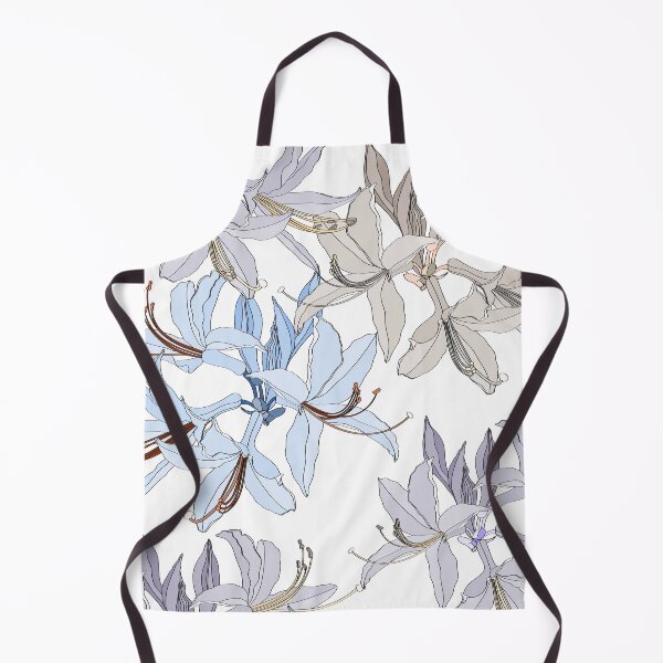 Item preview, Seamless pattern with hand drawn simple colored rhododendron flowers. designed and sold by MatyKotiv.