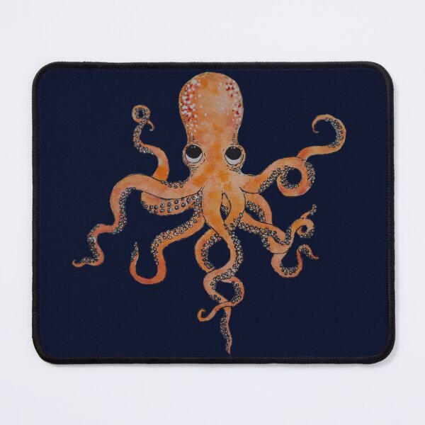 Item preview, Orange Octopus designed and sold by MILATUFEGDZIC.