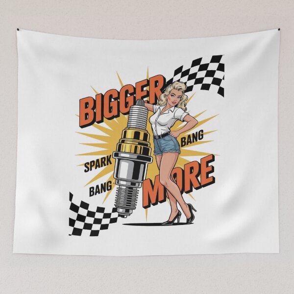 Item preview, Bigger spark,more bang - Garage service - Built for speed - Dependable service - hot rod garage - In rust we trust- Car mods - Mighty car mods - Car madness - Up load designed and sold by JansenGS.