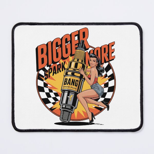Item preview, Bigger spark,more bang - Garage service - Built for speed - Dependable service - hot rod garage - In rust we trust- Car mods - Mighty car mods - Car madness - Up load designed and sold by JansenGS.