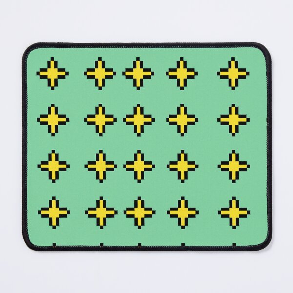 Item preview, Pixel Star Pattern – 8-Bit Yellow Sparkles Y2K GamercoreGlitch Retro Gaming Arcade Design designed and sold by Bored Duck.