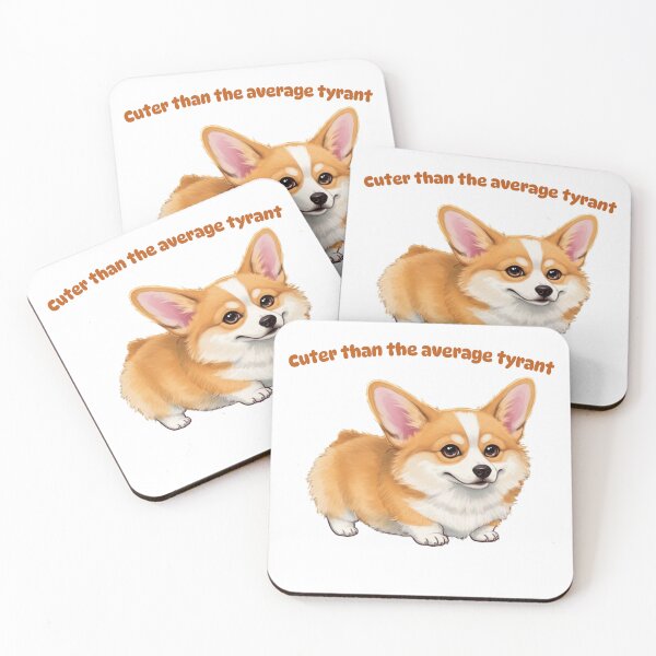 Item preview, Tiny Tyrant Cute Art designed and sold by Corgi Headquarters .