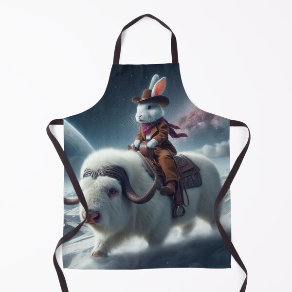 Item preview, Musk ox and cowboy rabbit designed and sold by Dogandesighn.