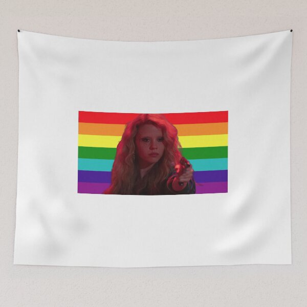 Item preview, Maxxxine A24 Mia Goth pride flag  designed and sold by chromaticanico.