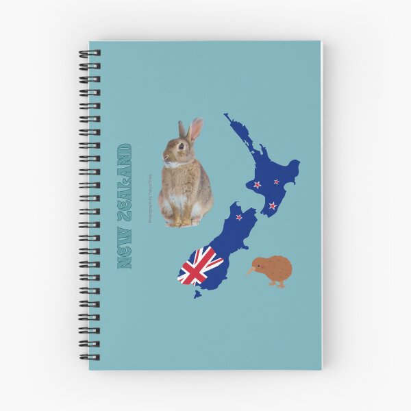 Aperçu de l'œuvre Carte de la Nouvelle-Zélande créée et vendue par TokyoChick.