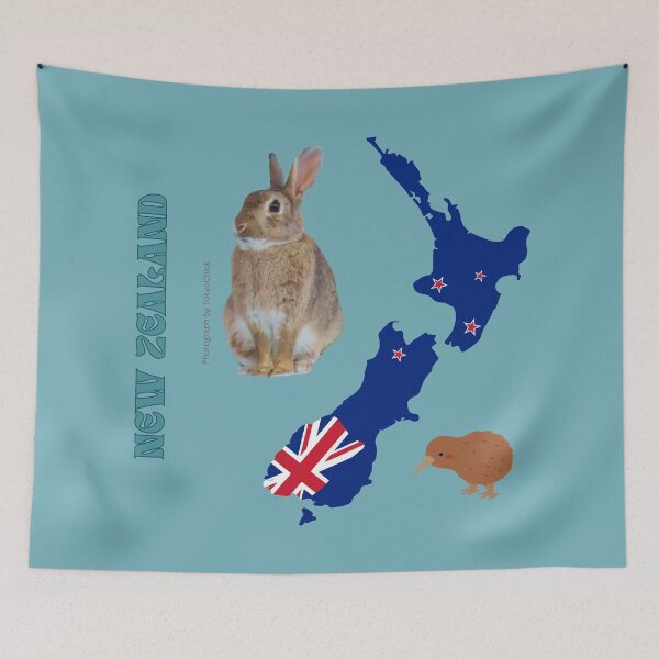 Item preview, NZ Map designed and sold by TokyoChick.