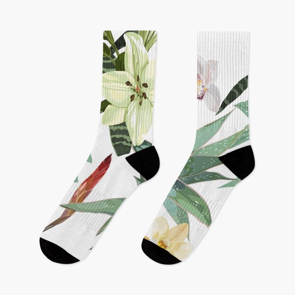 Item preview, Flowers seamless pattern, agave, cacti, aloe greenery.  designed and sold by MatyKotiv.