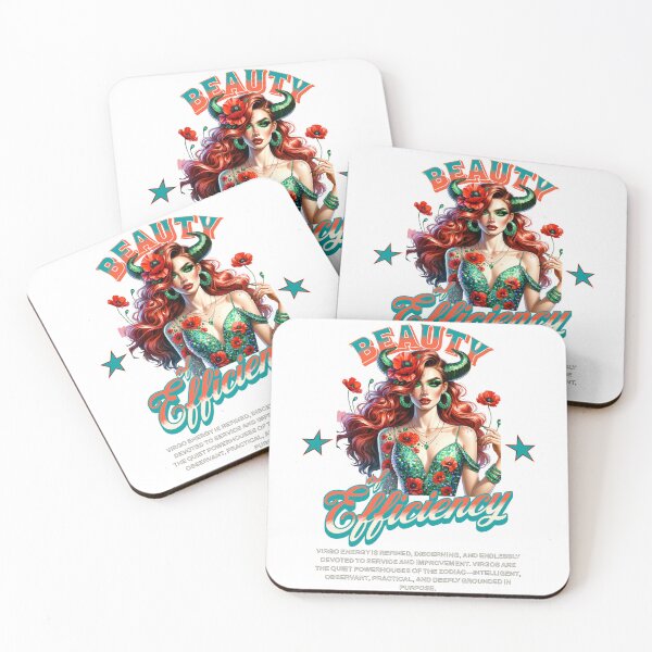 Item preview, Virgo – Beauty of Efficiency Zodiac Graphic Shirt designed and sold by NSB-Design.