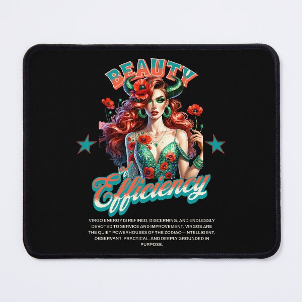 Item preview, Virgo – Beauty of Efficiency Zodiac Graphic Shirt designed and sold by NSB-Design.