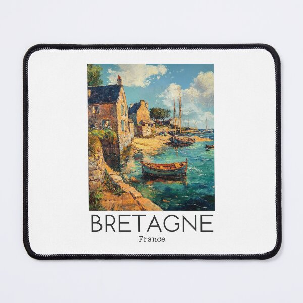 Item preview, A Vintage Illustration of Bretagne - France designed and sold by GoodOldVintage.