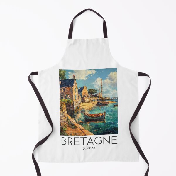 Item preview, A Vintage Illustration of Bretagne - France  designed and sold by GoodOldVintage.