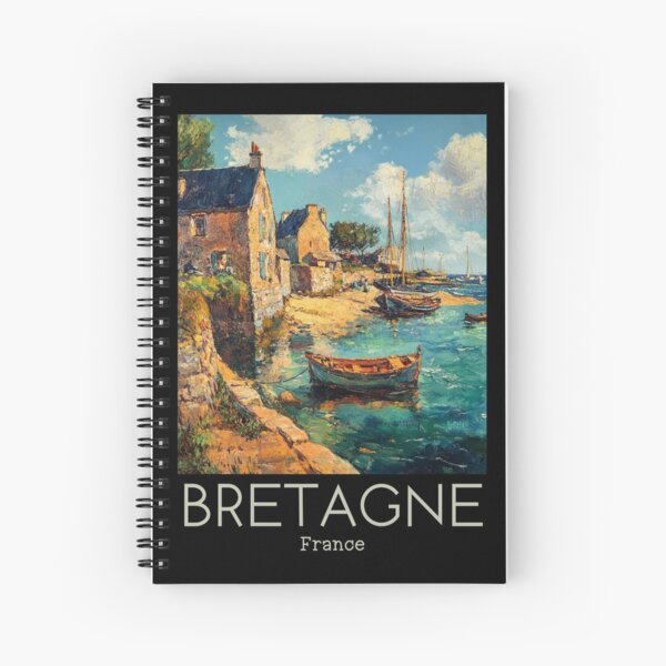 Aperçu de l'œuvre Une illustration vintage de Bretagne - France  créée et vendue par GoodOldVintage.
