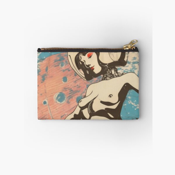 Item preview, Robot Love Midcentury Imitation Japanese Erotic Art | #226 designed and sold by NickWhittleArt.
