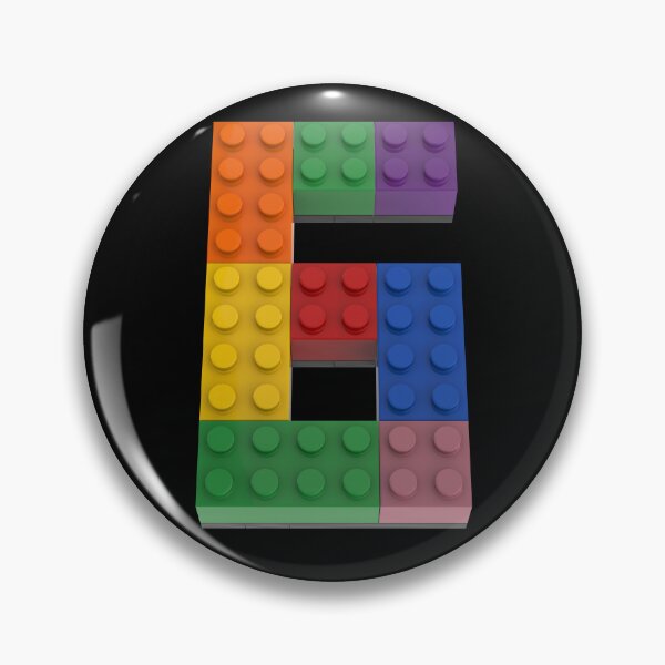 Item preview, Number 6 for all Master Builders designed and sold by Brickification.