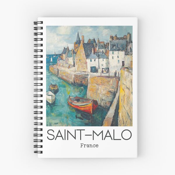 Item preview, A Vintage Illustration of Saint-Malo - France  designed and sold by GoodOldVintage.
