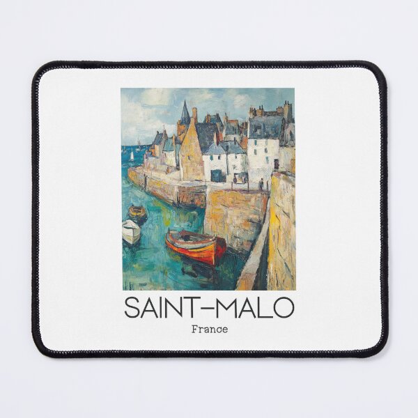 Item preview, A Vintage Illustration of Saint-Malo - France  designed and sold by GoodOldVintage.