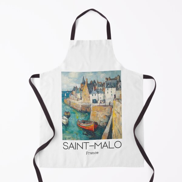 Item preview, A Vintage Illustration of Saint-Malo - France designed and sold by GoodOldVintage.
