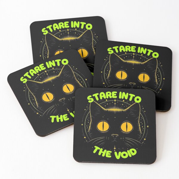 Item preview, Eerie Black Cat With Glowing Eyes And Aura designed and sold by Aise06.