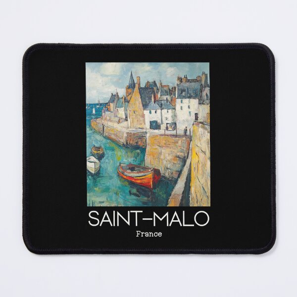 Item preview, A Vintage Illustration of Saint-Malo - France  designed and sold by GoodOldVintage.