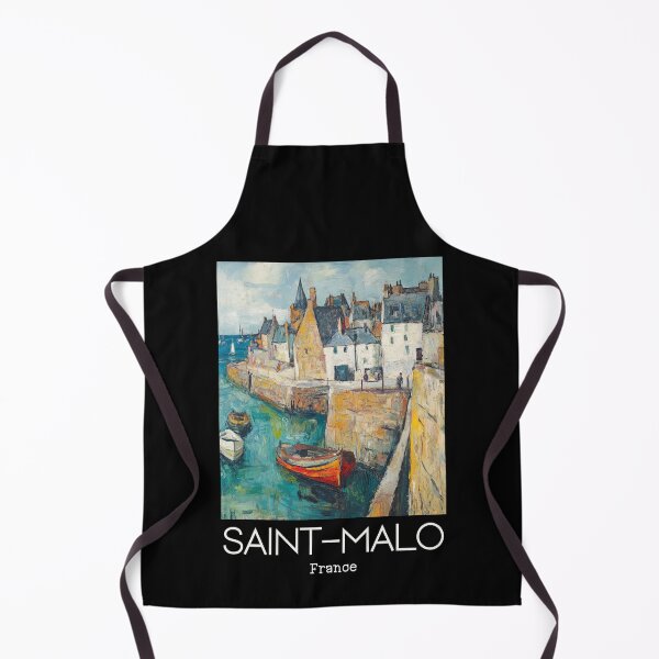 Item preview, A Vintage Illustration of Saint-Malo - France designed and sold by GoodOldVintage.
