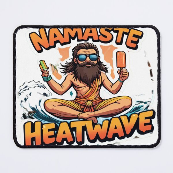 Item preview, Namaste Heatwave Popsicle Yogi Spring Vibes Reloaded-Viral Drop 2025 designed and sold by Imaginarium of Chaos falcon88 .