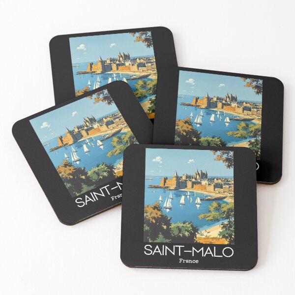 Item preview, A Vintage Illustration of Saint-Malo - France  designed and sold by GoodOldVintage.