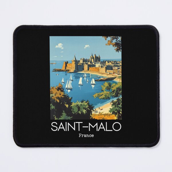 Item preview, A Vintage Illustration of Saint-Malo - France  designed and sold by GoodOldVintage.