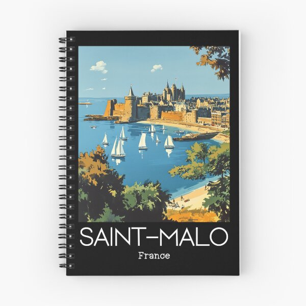 Item preview, A Vintage Illustration of Saint-Malo - France  designed and sold by GoodOldVintage.