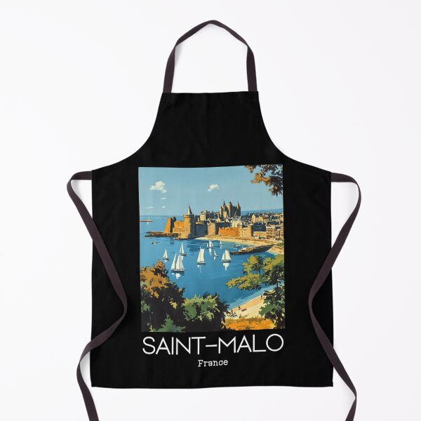 Item preview, A Vintage Illustration of Saint-Malo - France designed and sold by GoodOldVintage.