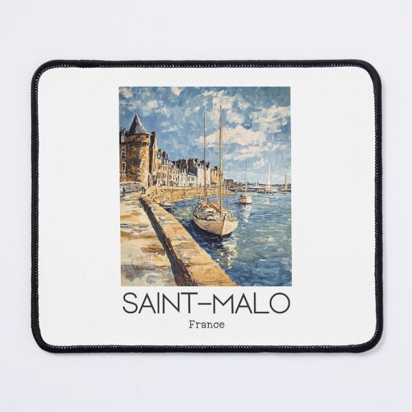 Item preview, A Vintage Illustration of Saint-Malo - France  designed and sold by GoodOldVintage.
