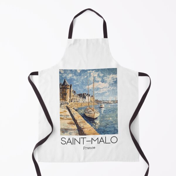 Item preview, A Vintage Illustration of Saint-Malo - France designed and sold by GoodOldVintage.