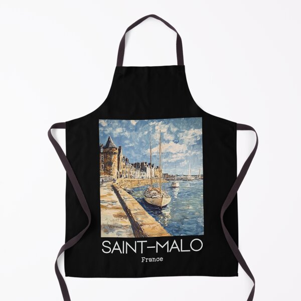 Item preview, A Vintage Illustration of Saint-Malo - France designed and sold by GoodOldVintage.