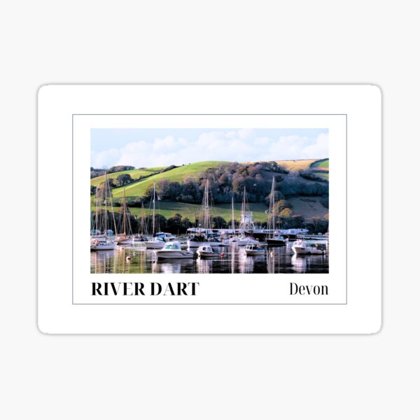 Item preview, River Dart, Dartmouth, Devon designed and sold by DevonCornwallPrints.