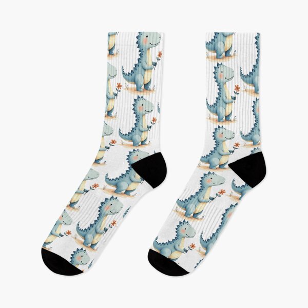 Item preview, Happy Dino Days – Cute Cartoon Dinosaur Illustration designed and sold by Moss and Moon Studio.
