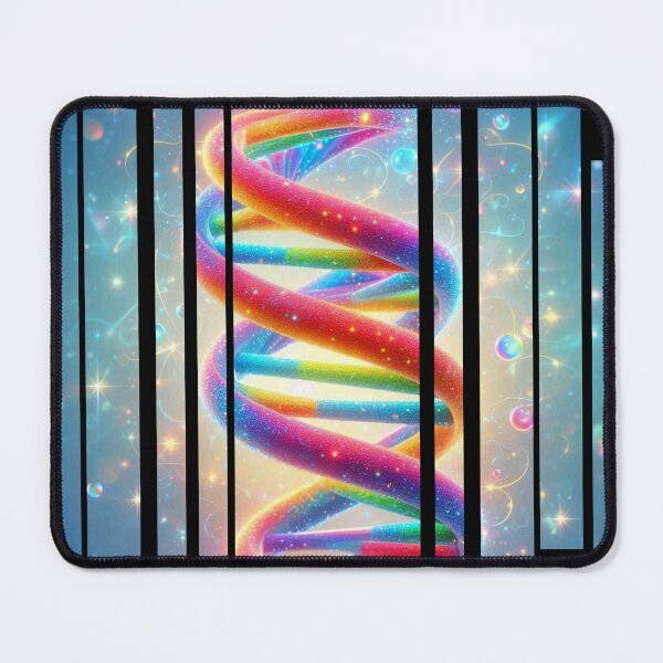 Item preview, Rainbow DNA LGBT Colorful Double Helix designed and sold by Agnes-Creative.