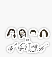 AM Minimalist Sticker