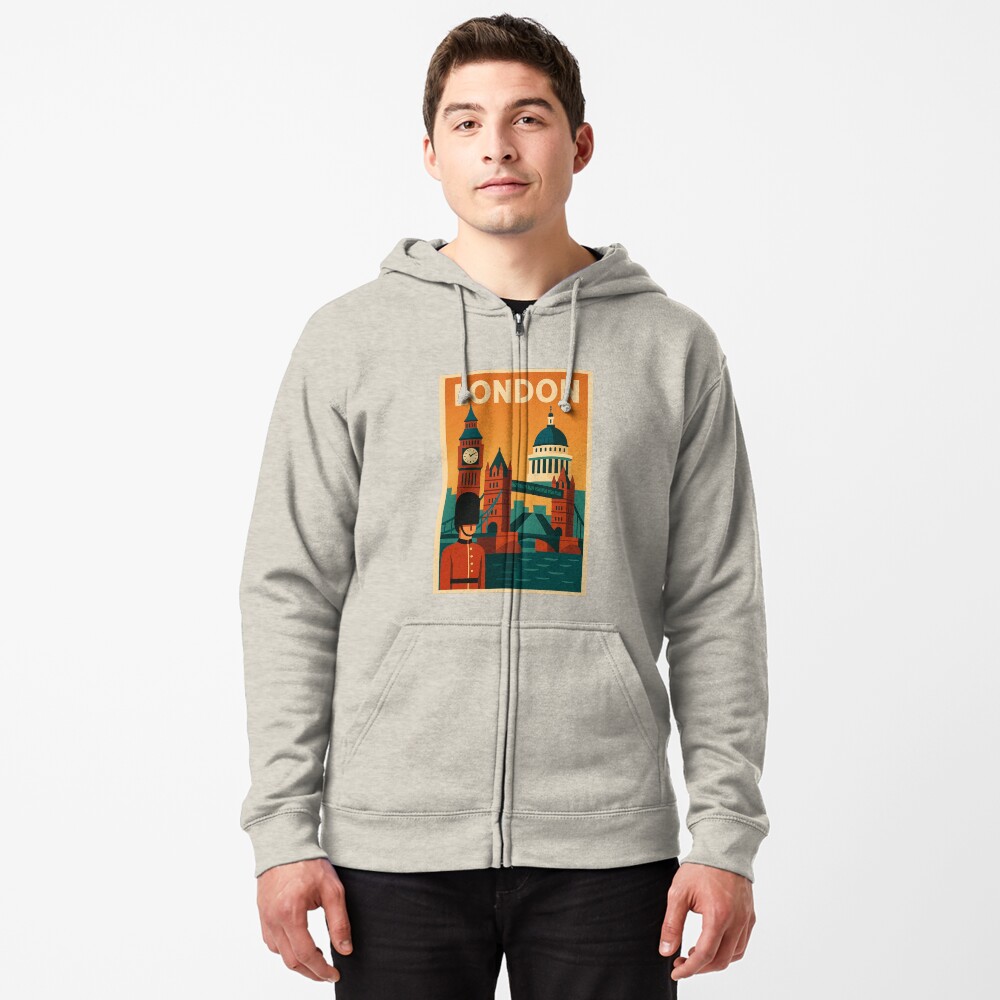 Item preview, Zipped Hoodie designed and sold by nochnichda.