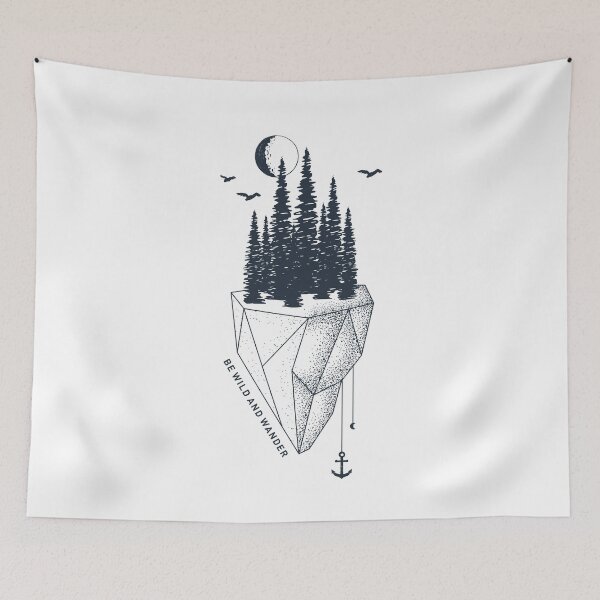 Item preview, Land. Geometric Style designed and sold by Sloth Astronaut.