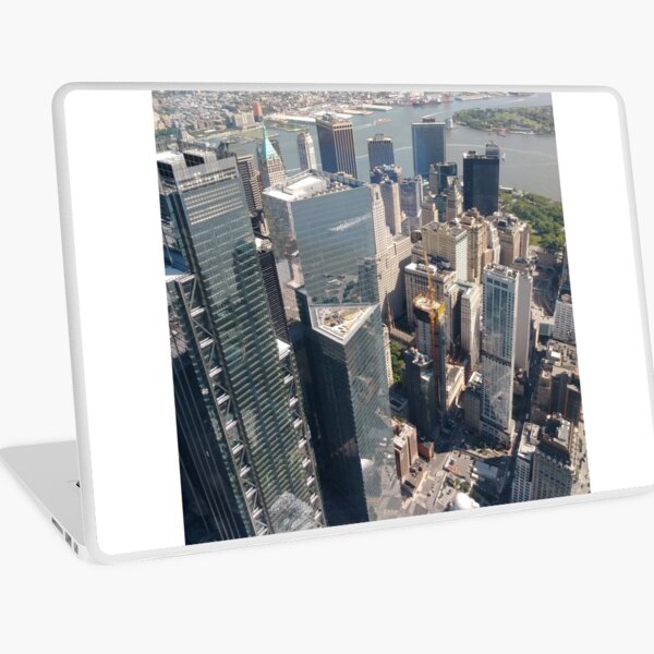 Manhattan, New York, NYC, #Manhattan, #NewYork, #UNC, skyscrapers, #skyscrapers Laptop Skin