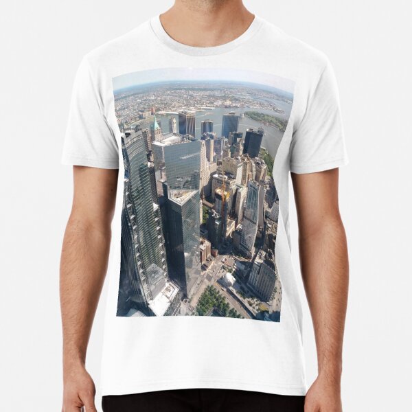 Manhattan, New York, NYC, #Manhattan, #NewYork, #UNC, skyscrapers, #skyscrapers Premium T-Shirt