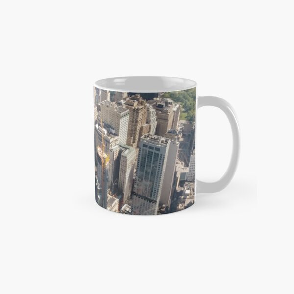 Manhattan, New York, NYC, #Manhattan, #NewYork, #UNC, skyscrapers, #skyscrapers Classic Mug