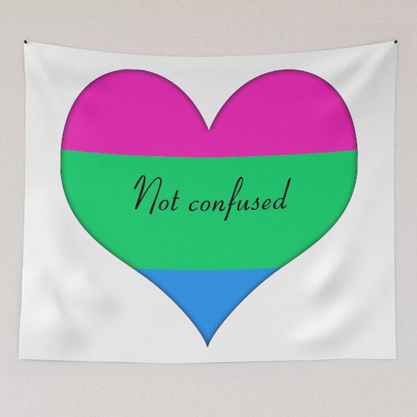 Item preview, Polysexual not confused designed and sold by Caliel.