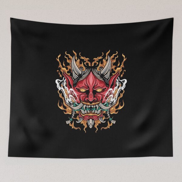 Item preview, Fierce Oni Mask - 3 designed and sold by Roy Art World.