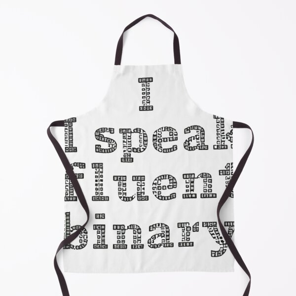 Item preview, I speak fluent binary designed and sold by MAF_Merch.