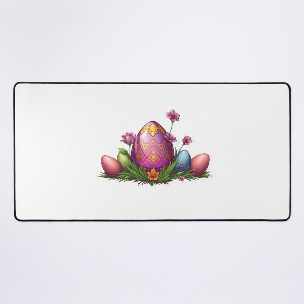 Item preview, Easter eggs with flowers ,eggs,Happy Easter,Easter Day,easter illustration designed and sold by Expressions-Sel.