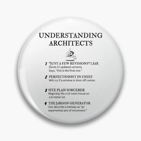 Item preview, Funny Architect Definitions – Architecture Humor Design designed and sold by PsyFlow35.
