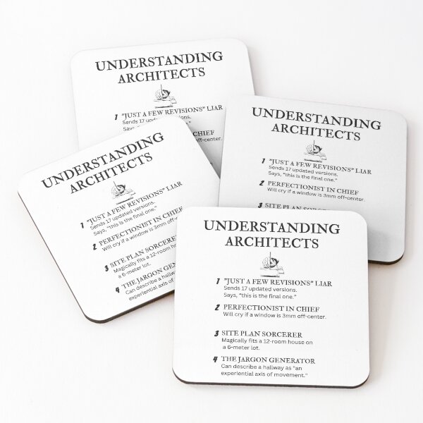 Item preview, Funny Architect Definitions – Architecture Humor Design designed and sold by PsyFlow35.